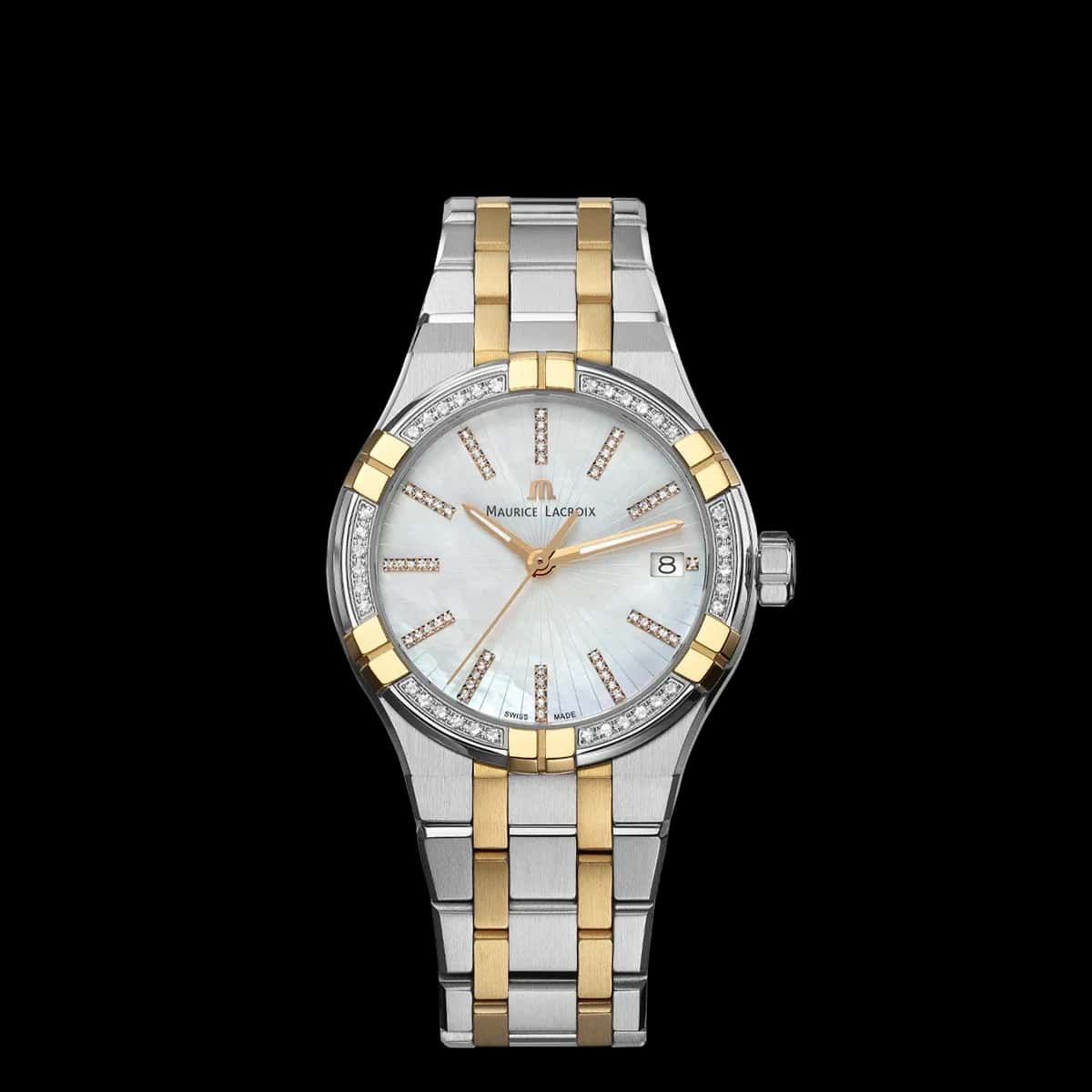 Maurice Lacroix Aikon Quartz Date 35mm AI1106 view 1