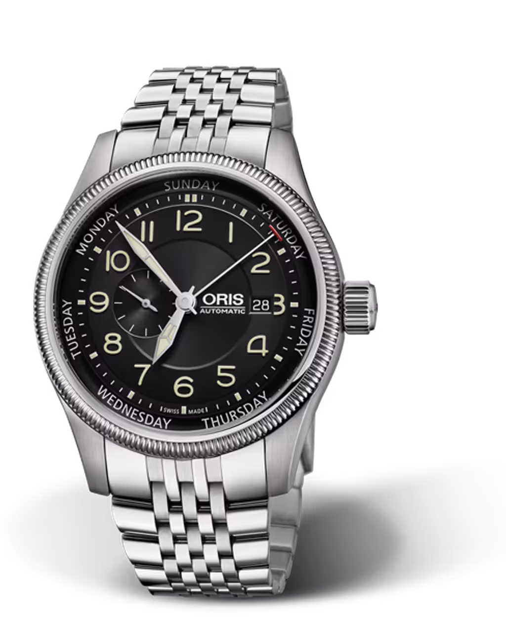 Oris Big Crown Small Second Pointer Day Date view 1