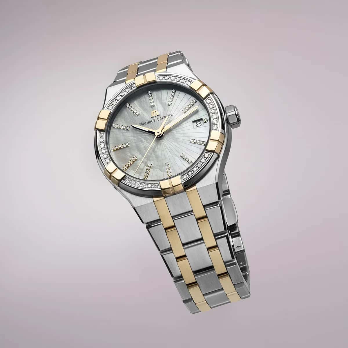 Maurice Lacroix Aikon Quartz Date 35mm AI1106 view 2