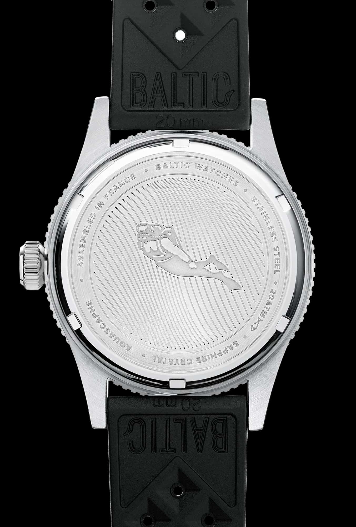 Baltic Aquascaphe Classic Black Gilt - Beads of rice view 3