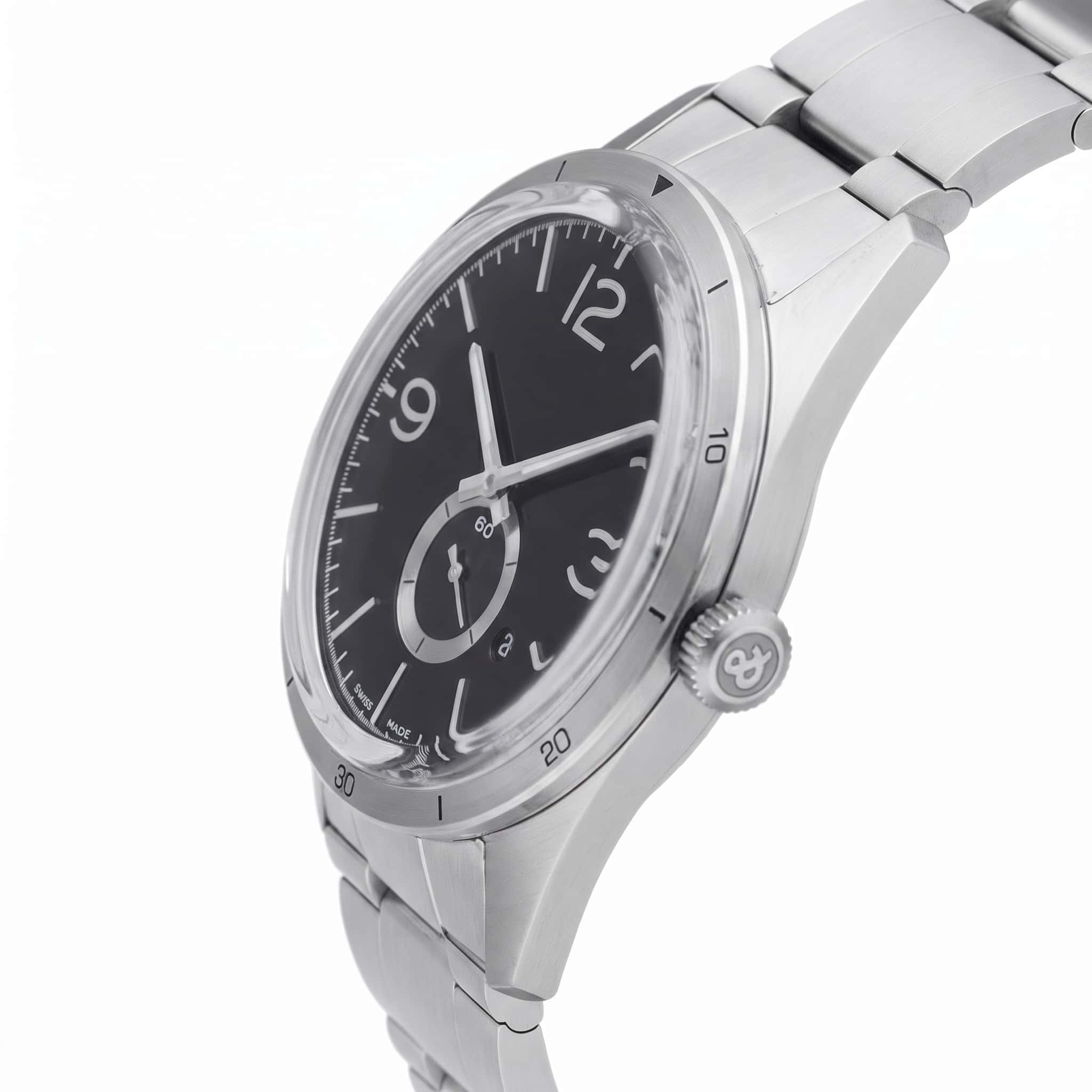Vintage Automatic Black Dial Men's Watch view 3