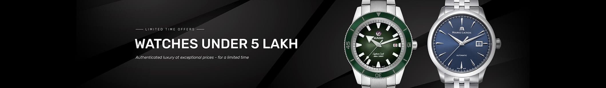 Watches Under 5 Lakh