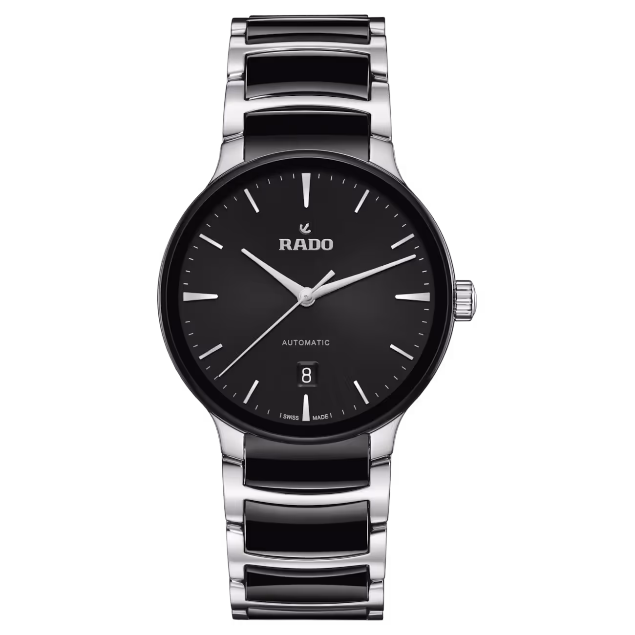 R30018152 L Watch Centrix steel, A, black , Brac., Box
