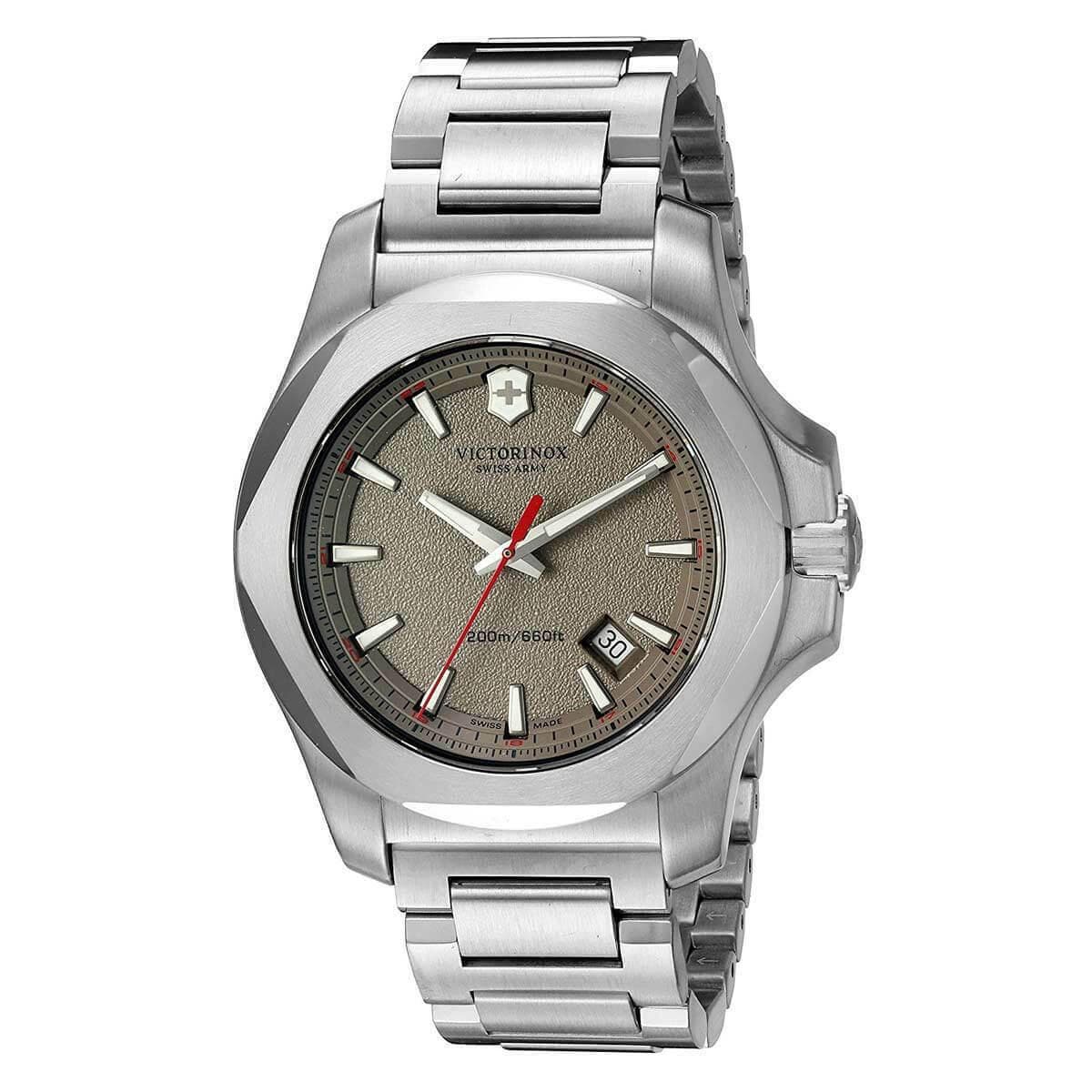 Victorinox Synthetic Analog Grey Dial