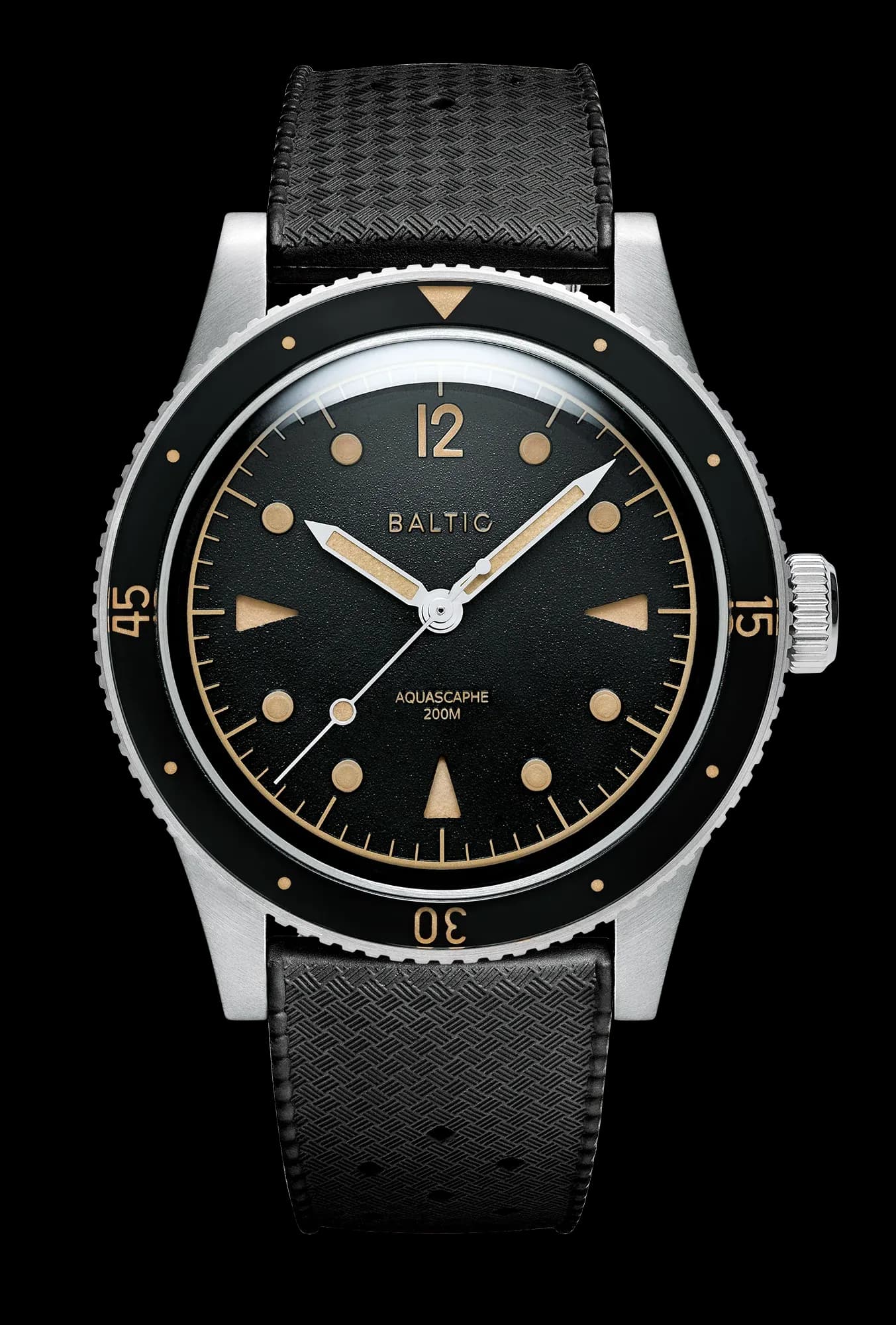 Baltic Aquascaphe Classic Black Gilt - Beads of rice