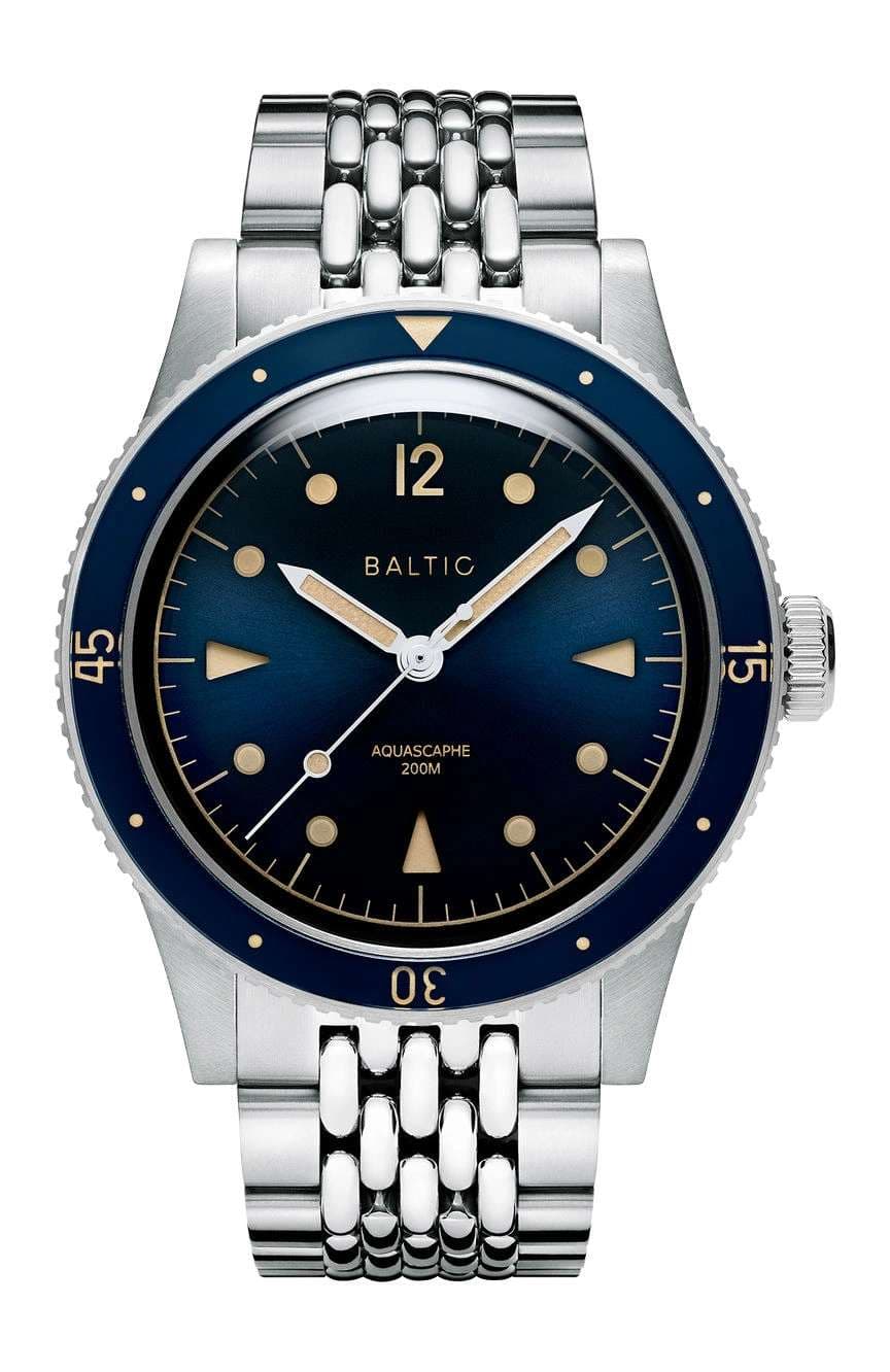 Baltic Aquascaphe Classic Blue Gilt - Beads of rice