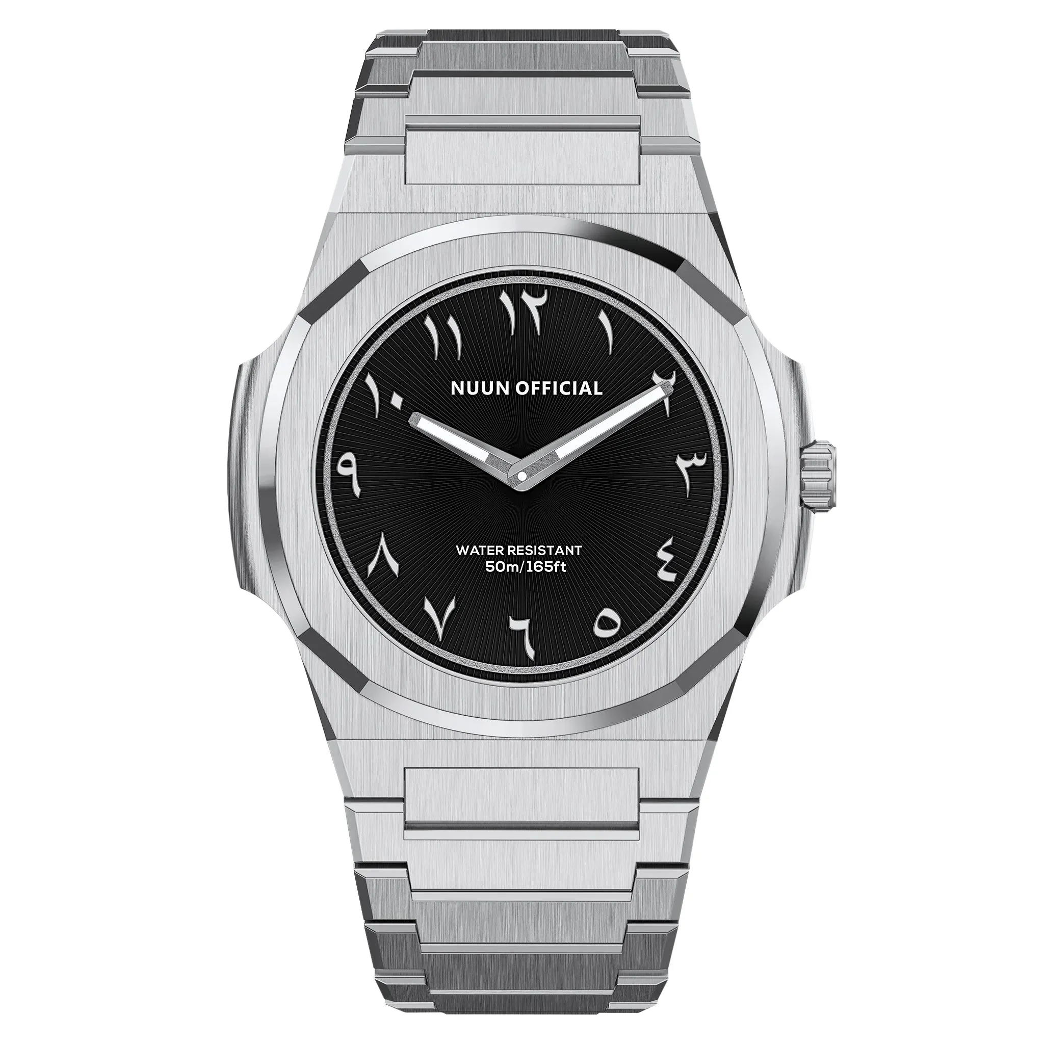 Nuun MS 38mm Silver AR Black MS.SV.AR.BK