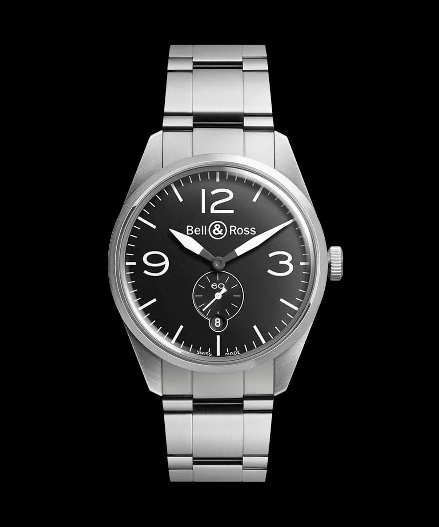 Vintage Automatic Black Dial Men's Watch