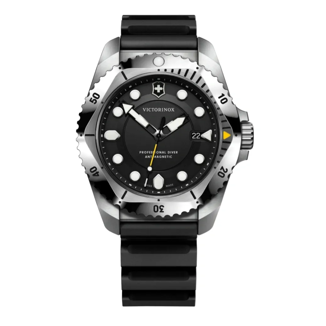 Victorinox Dive Pro Quartz Black Dial Men's Watch 241990