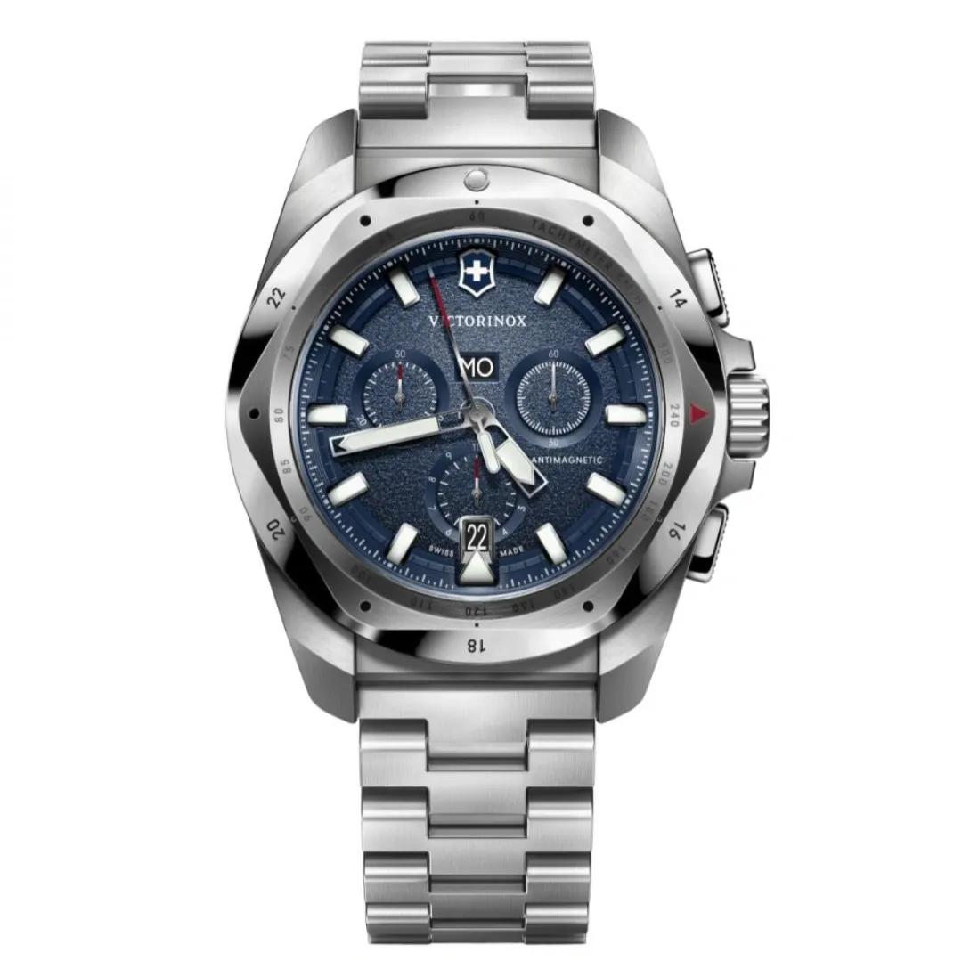 Victorinox Mens Watch I.N.O.X Chronograph 43mm 20ATM 241985